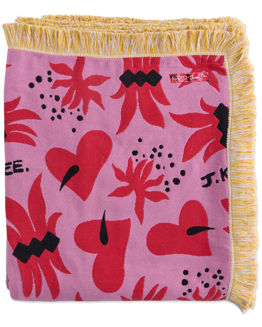 Kip&Co x Jenny Kee Our Sunburnt Country Woven Bedspread