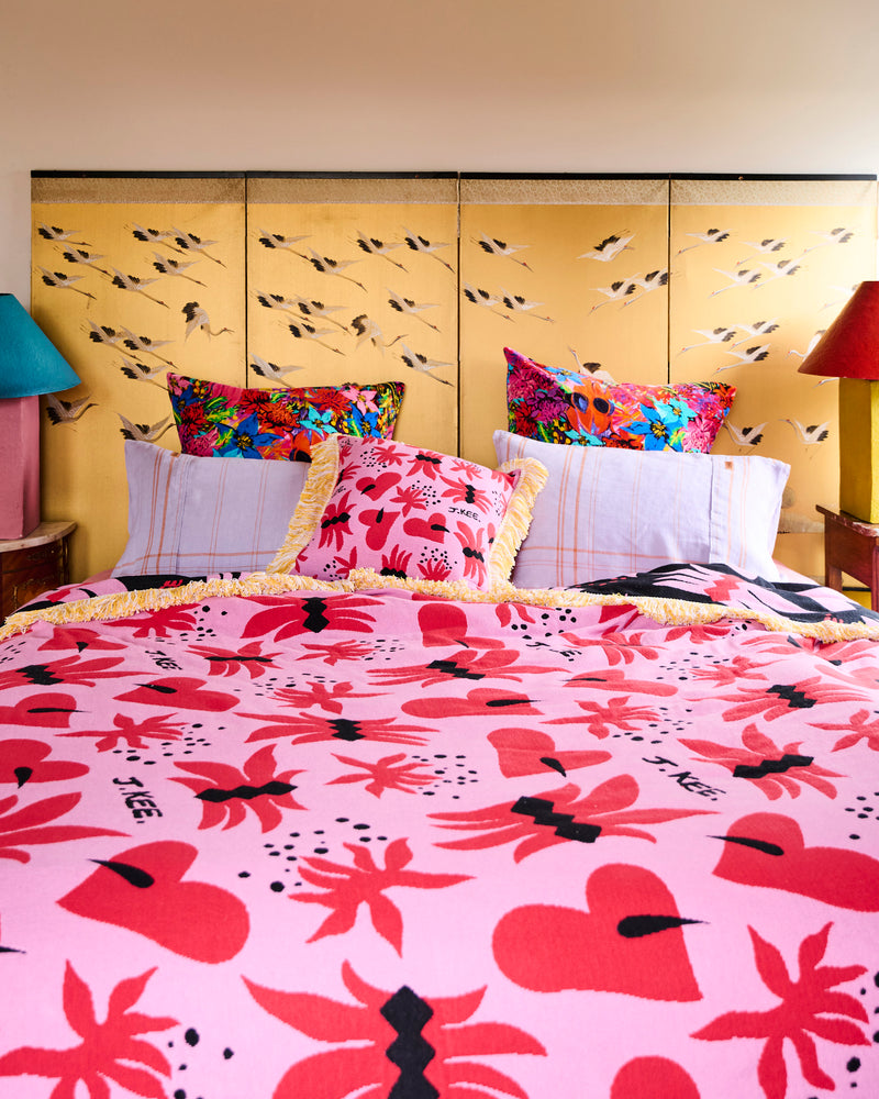 Kip&Co x Jenny Kee Our Sunburnt Country Woven Bedspread