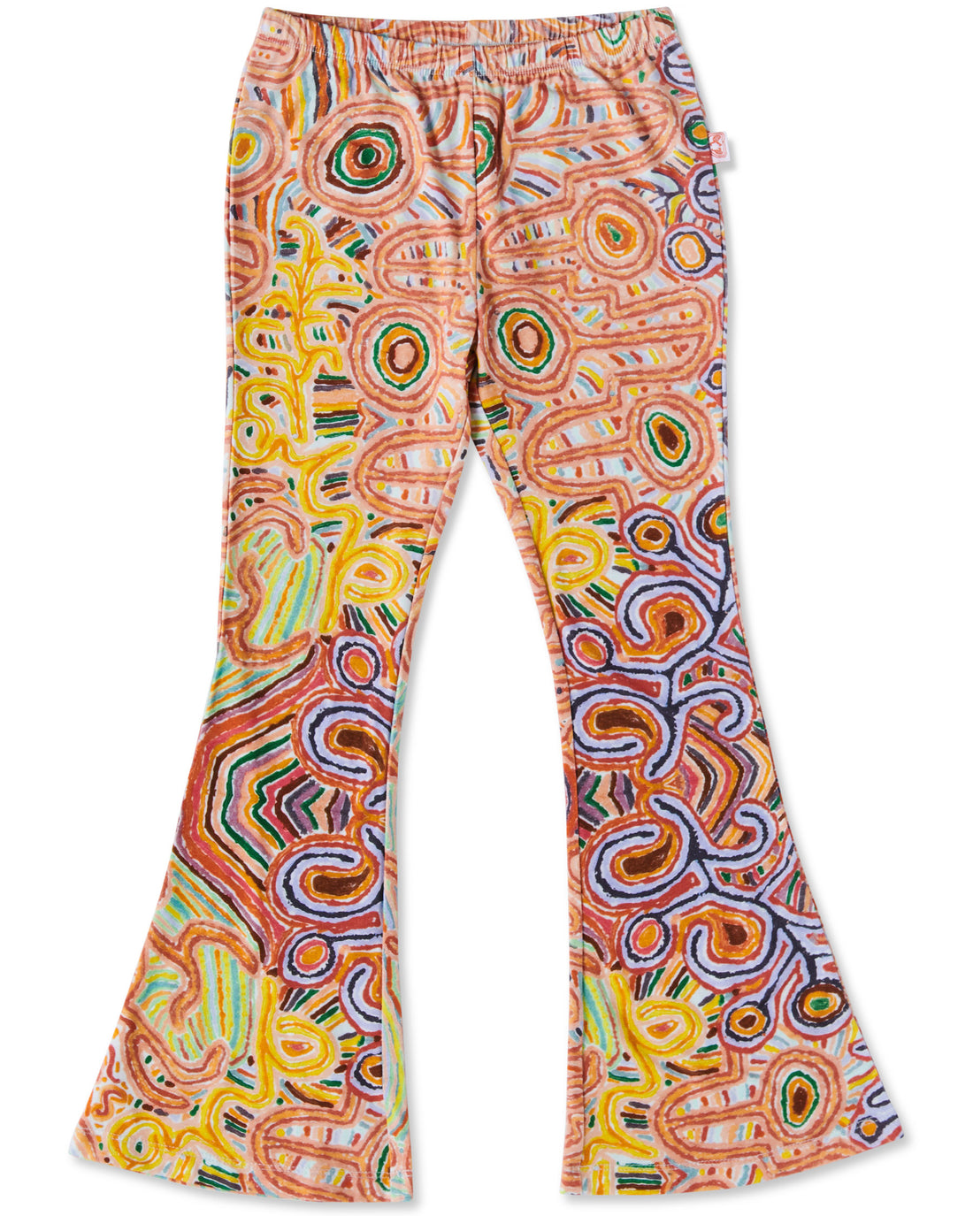 Ngayuku Ngura Organic Cotton Flare Leggings