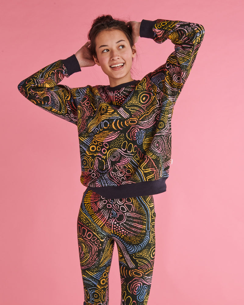 Tjala Tjukurpa Adult Organic Cotton Leggings