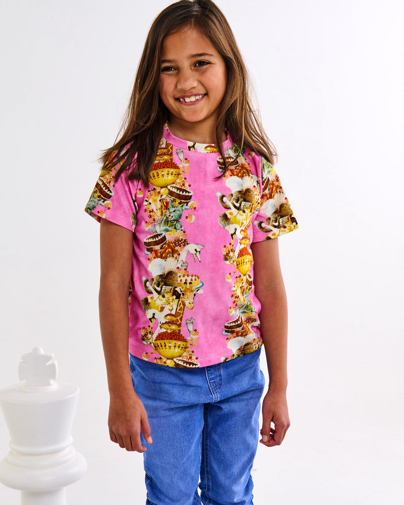 Kip&Co x Eleventh Hour Royal Delight Organic Cotton T-Shirt