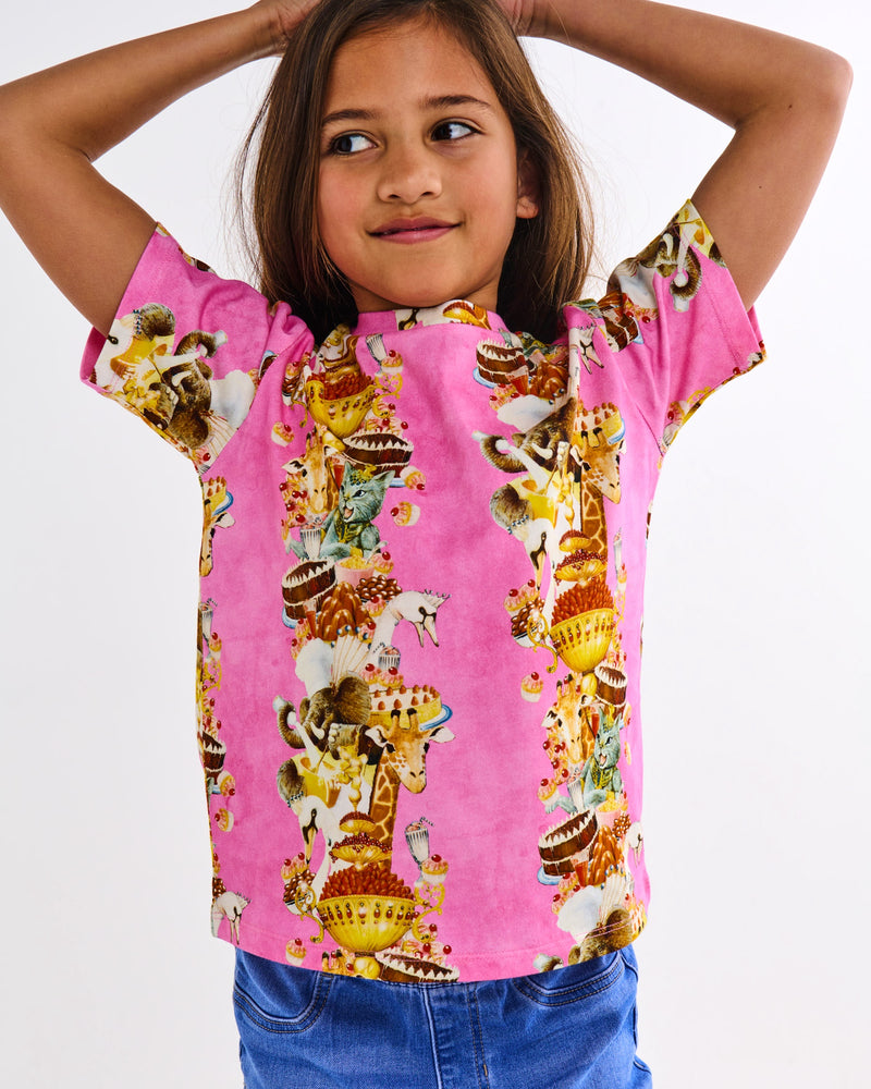 Kip&Co x Eleventh Hour Royal Delight Organic Cotton T-Shirt