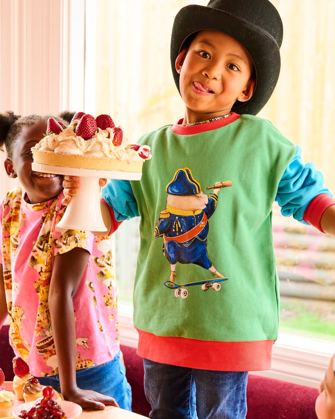 Kip&Co x Eleventh Hour Piggy Party Organic Cotton Sweater
