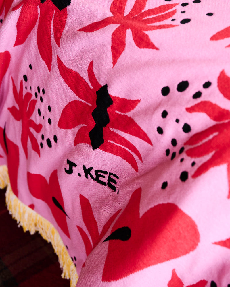 Kip&Co x Jenny Kee Our Sunburnt Country Woven Bedspread