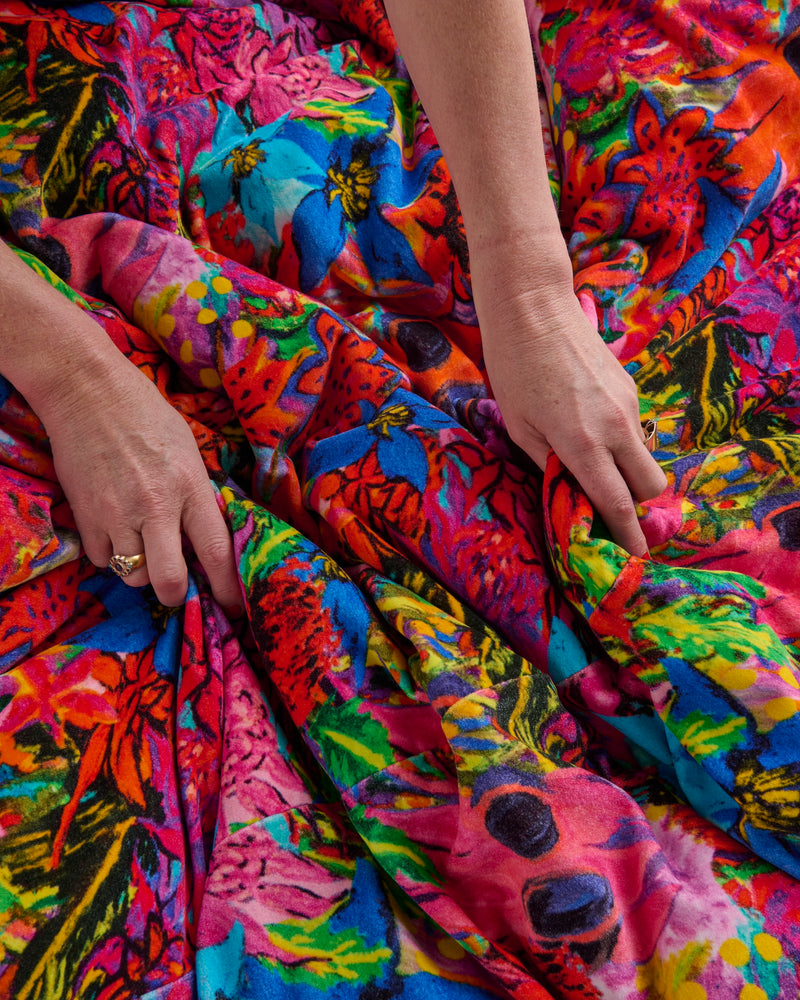 Kip&Co x Jenny Kee Growing The Peace Velvet Quilt Cover