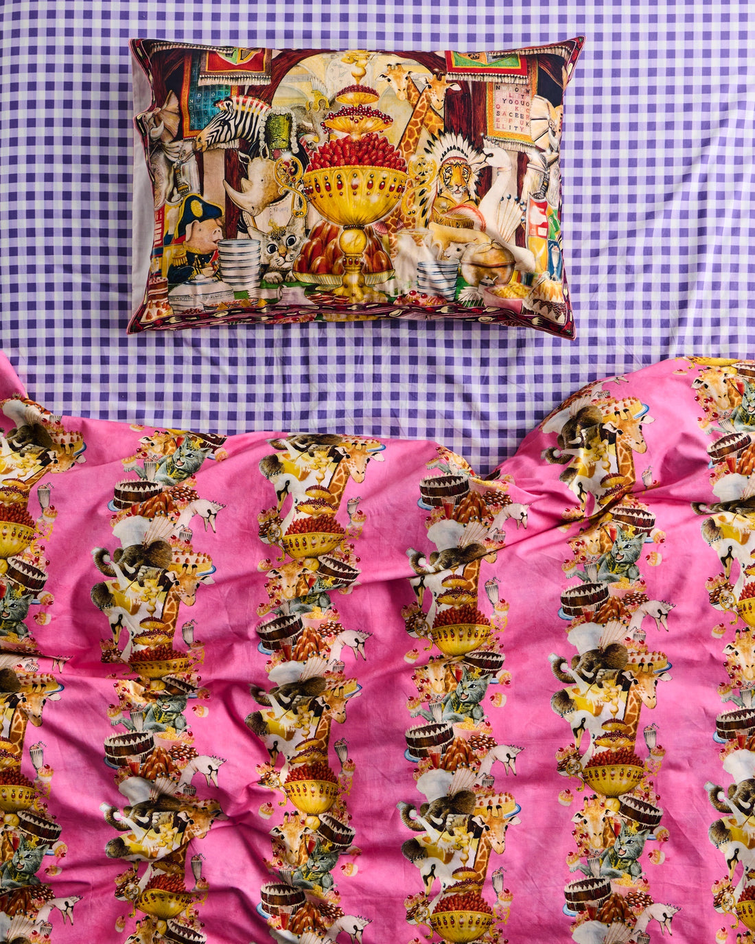 Kip&Co x Eleventh Hour Feast Your Eyes Organic Cotton Pillowcase