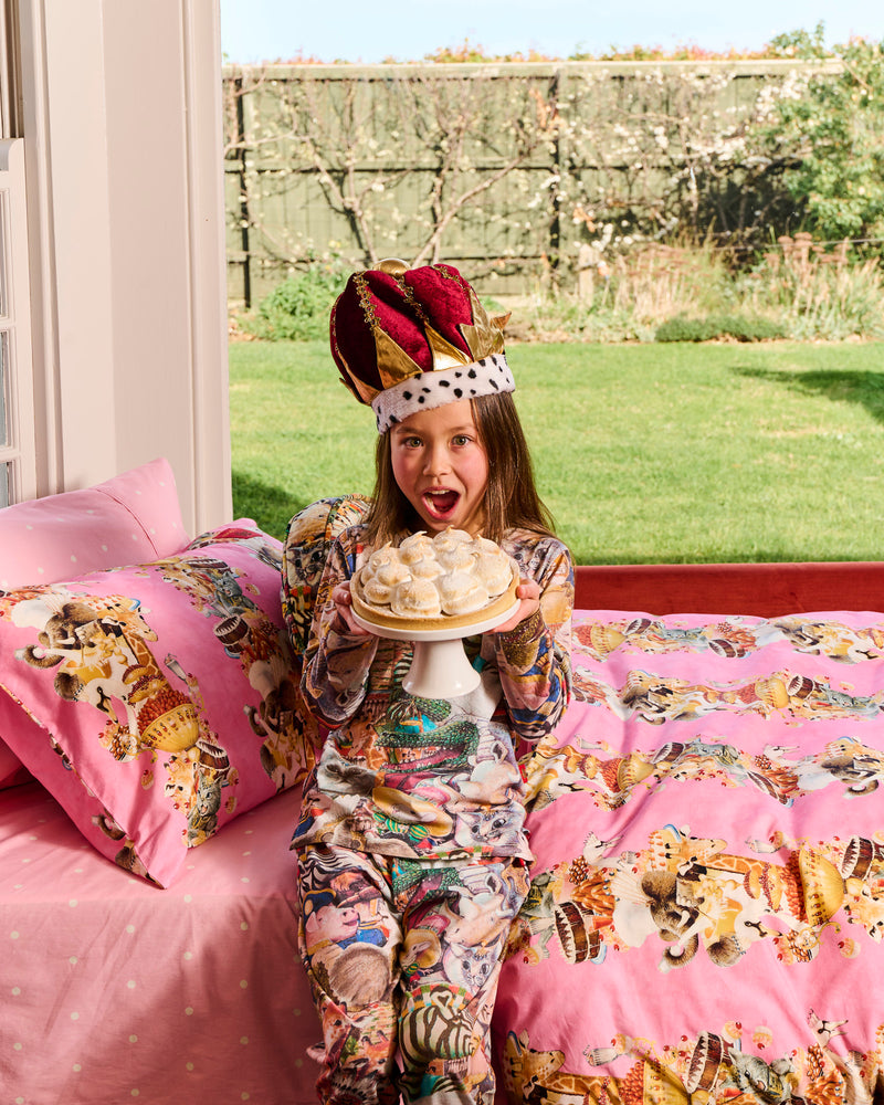 Kip&Co x Eleventh Hour Royal Delight Organic Cotton Quilt Cover