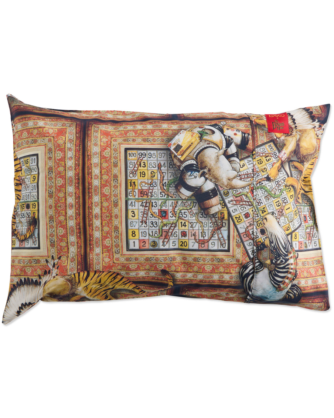 Kip&Co x Eleventh Hour Game On Organic Cotton Pillowcase