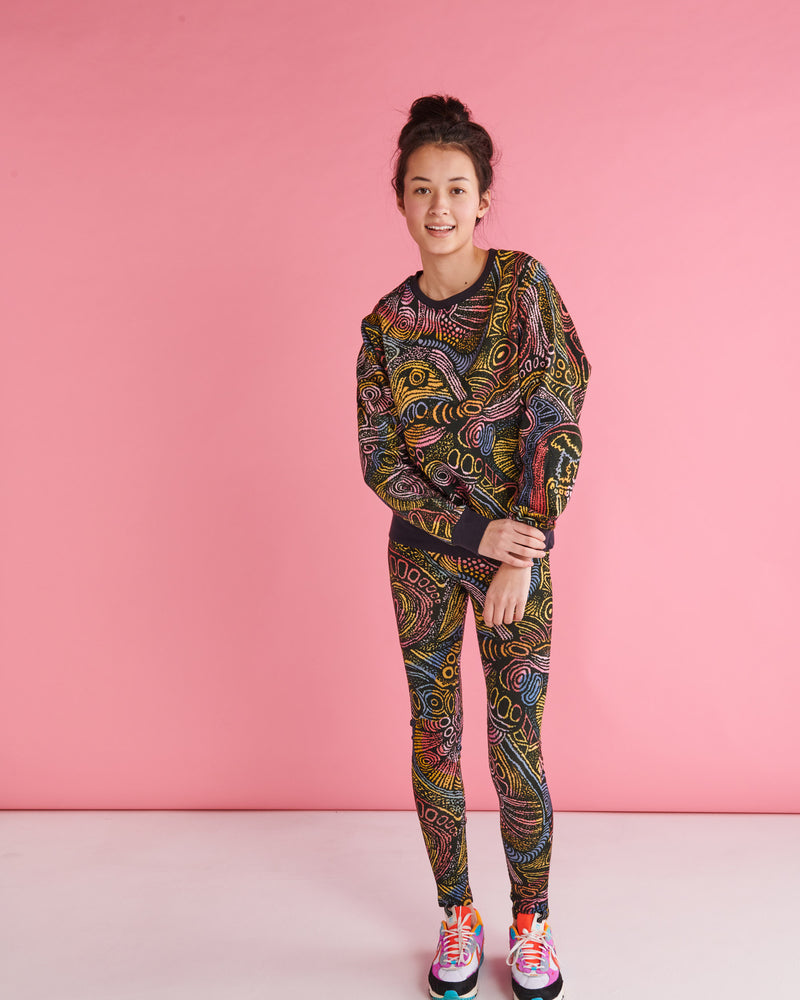 Tjala Tjukurpa Adult Organic Cotton Sweater