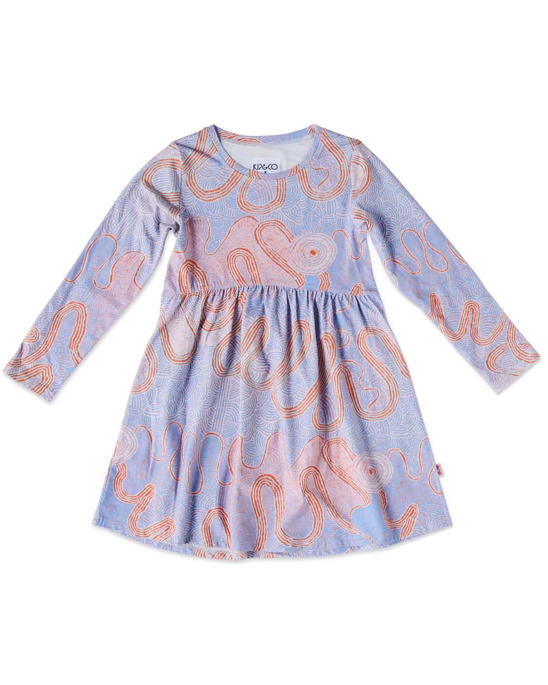 Kalaya Ngura Organic Cotton Long Sleeve Everyday Dress
