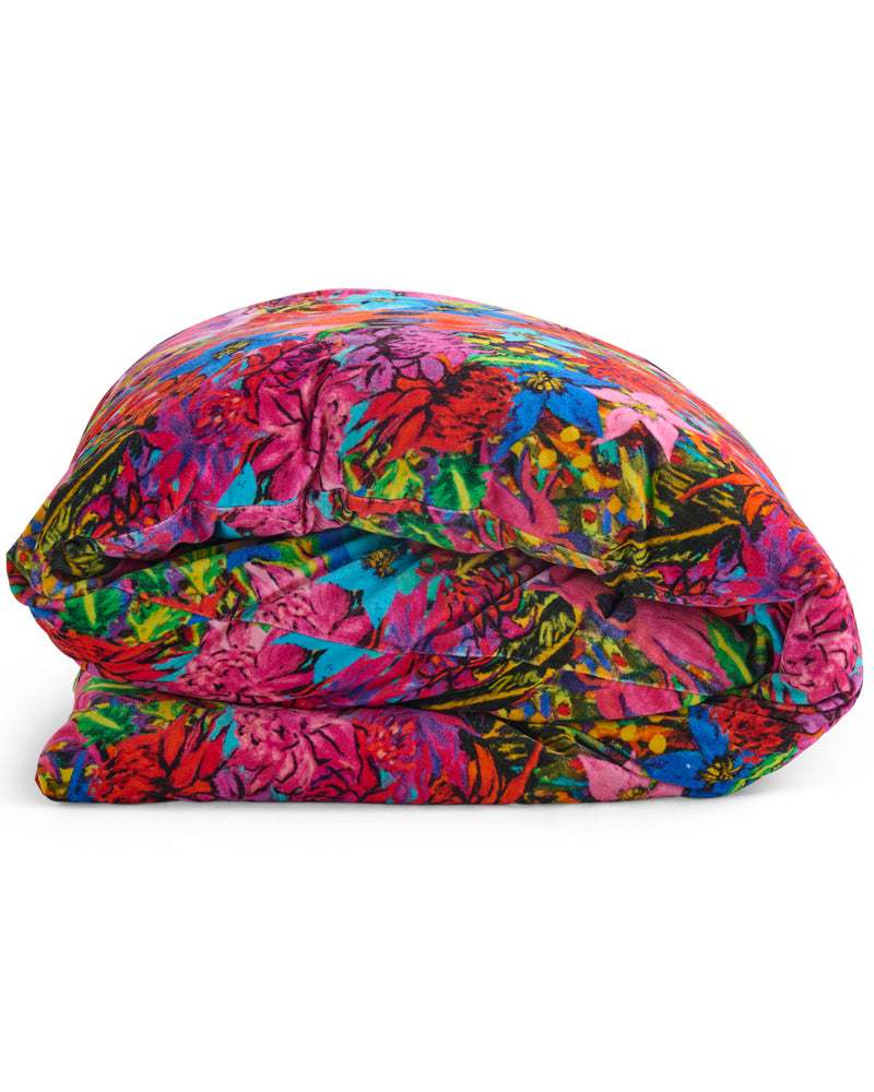 Kip&Co x Jenny Kee Growing The Peace Velvet Quilt Cover