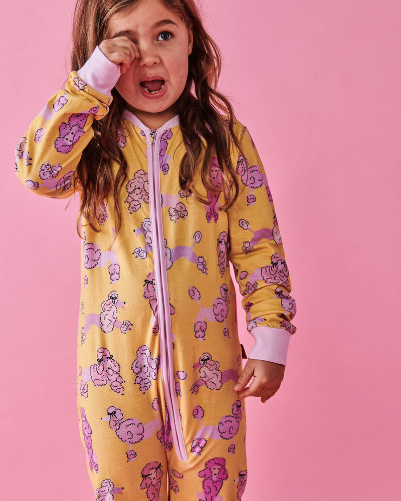Pink Poodle Organic Cotton Pyjama Onesie