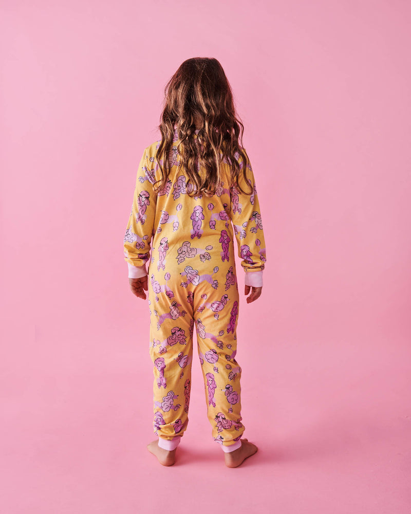 Pink Poodle Organic Cotton Pyjama Onesie