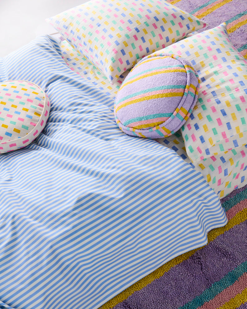 Tic Tak Linen Pillowcases
