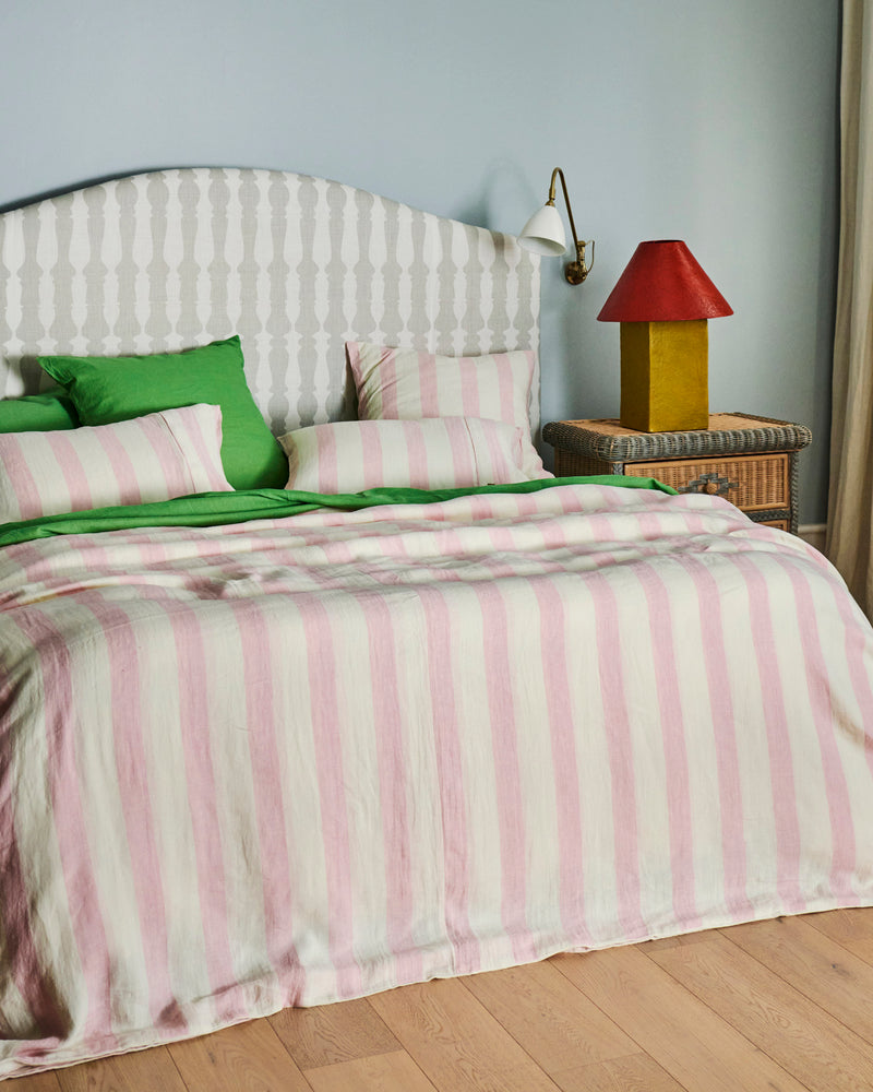 Candy Stripe Linen Pillowcases