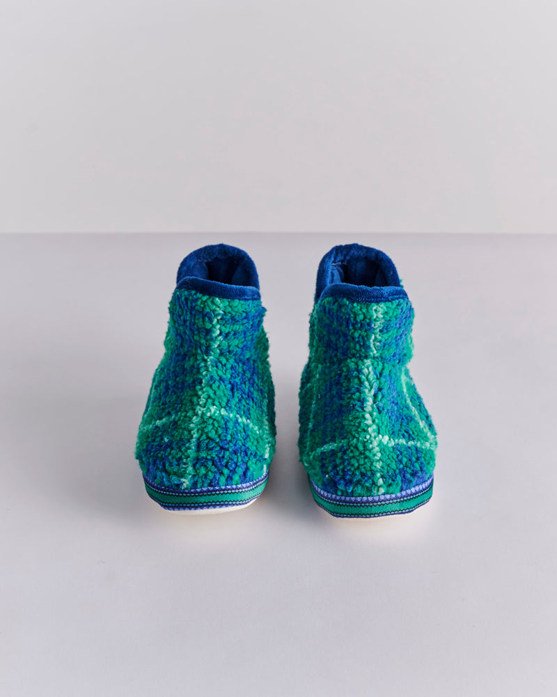 Wilderness Tartan Sherpa Kids Ankle Boot