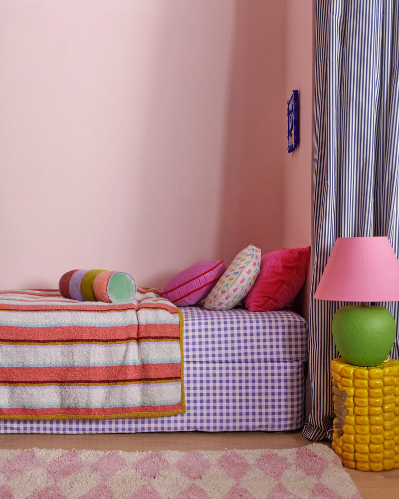 Bubblegum Velvet Pillowcase