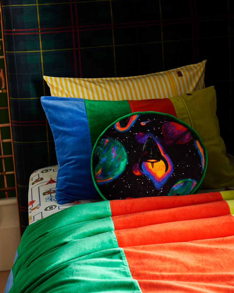 Gamer White Organic Cotton Fitted Sheet