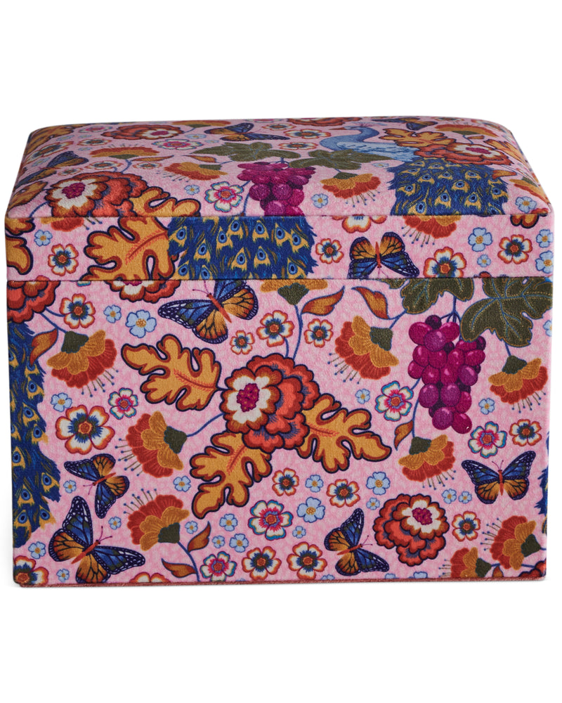 Lyon Velvet Jewellery Box Large