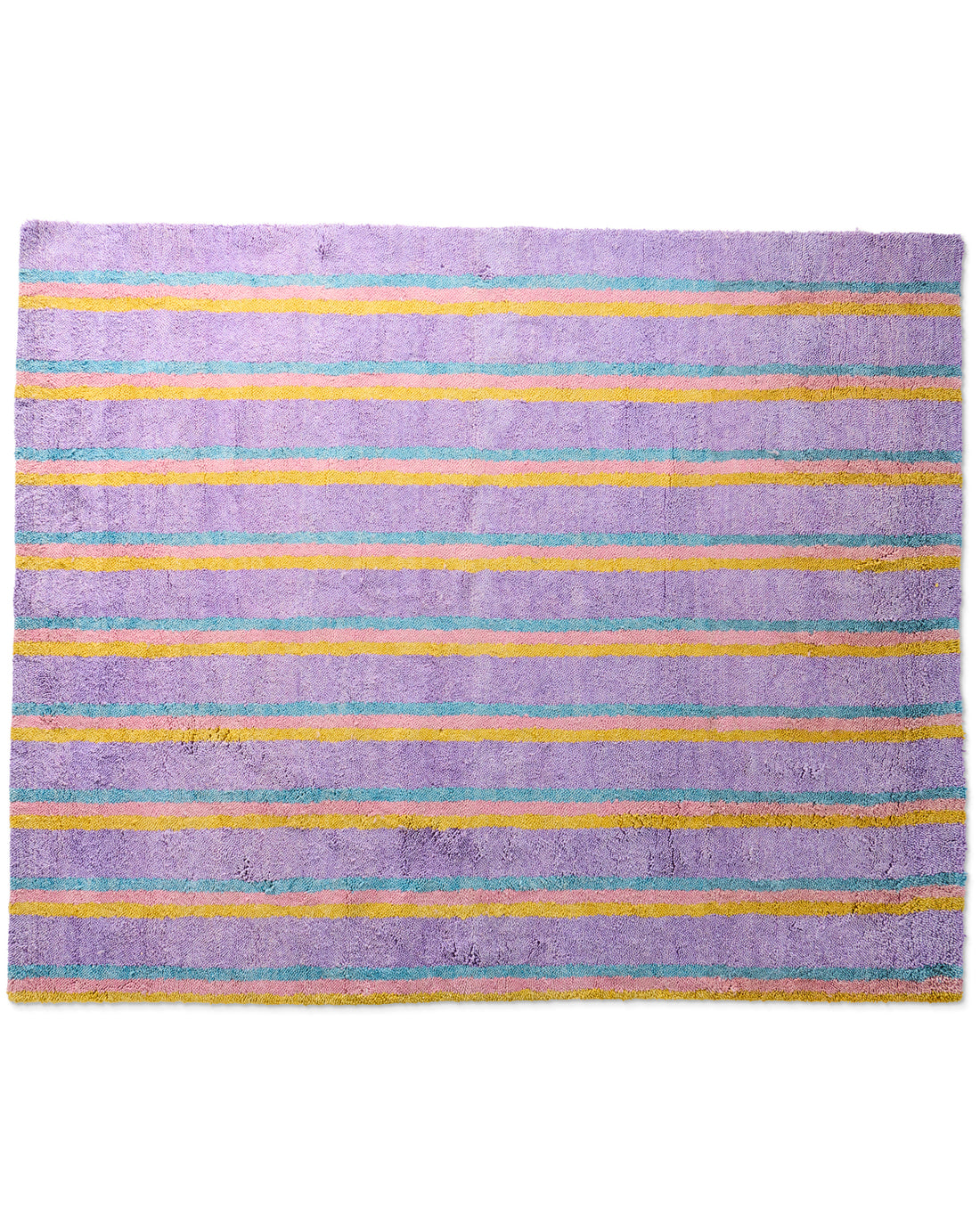 Mirage Stripe Felted Wool Rug