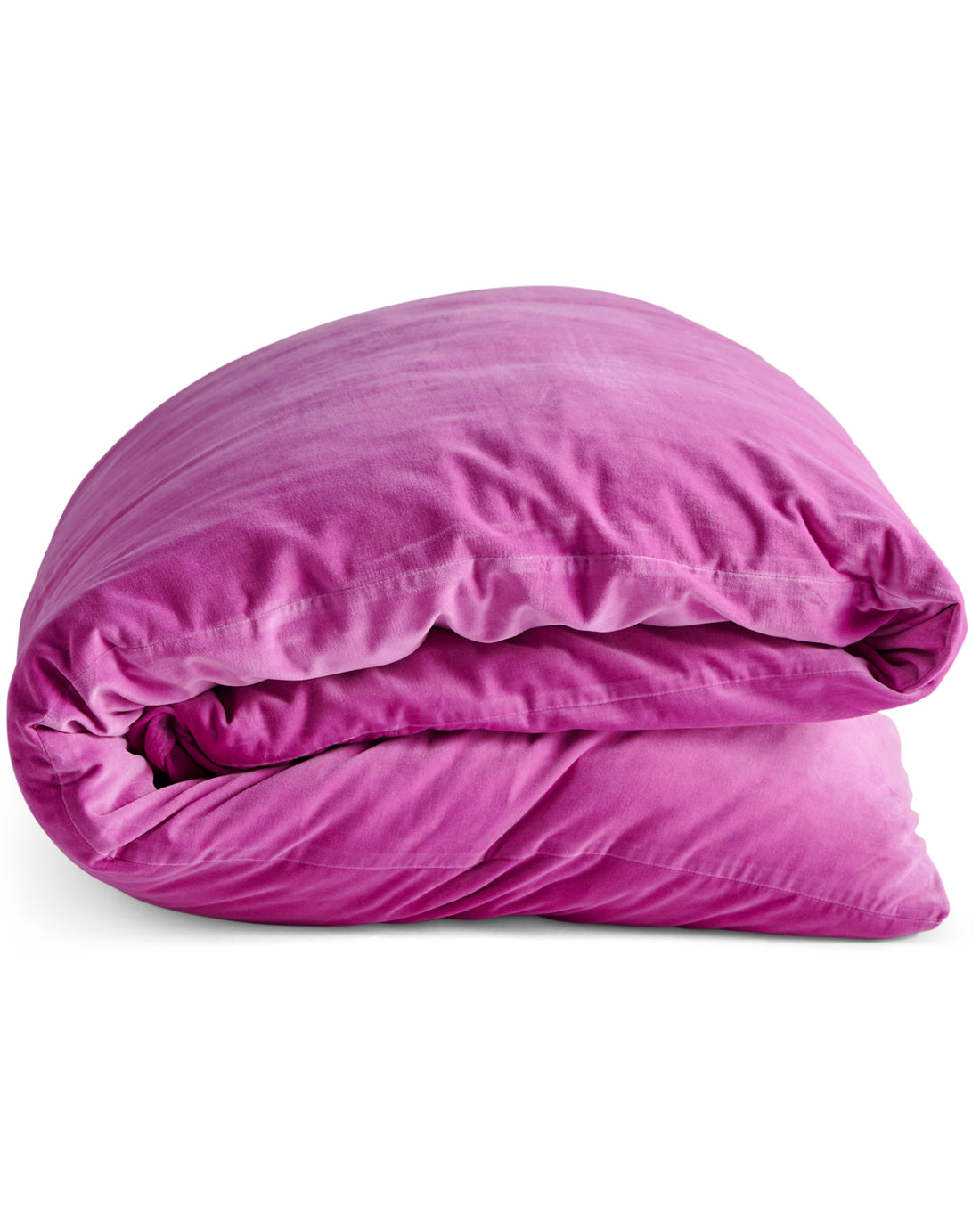 Super Pink Velvet Quilt Cover