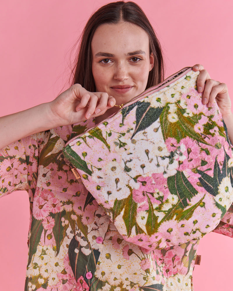 Bush Blossom Terry Toiletry Pouch