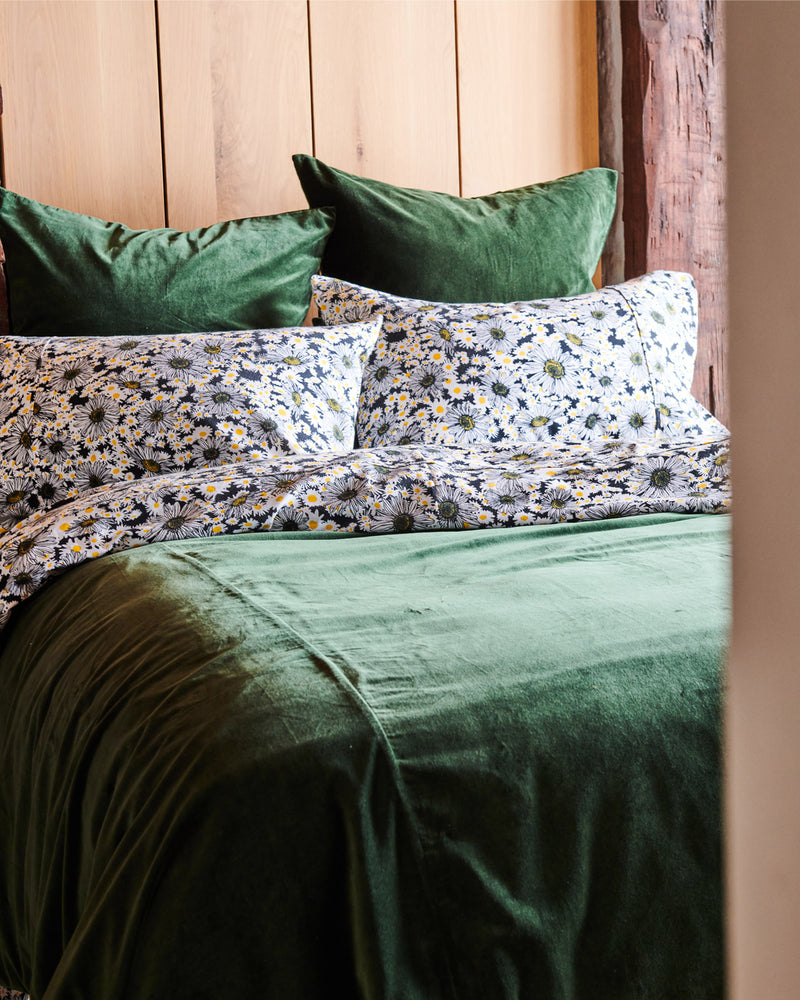 Woodstock Petals Flannelette Flat Sheet