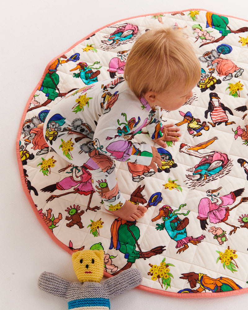 Kip&Co x May Gibbs Out and About Quilted Baby Play Mat