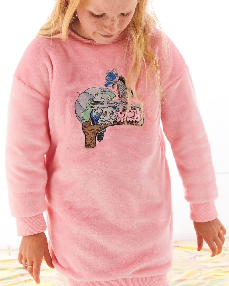 Kip&Co x May Gibbs King Kookaburra Oversized Bedtime Sweater