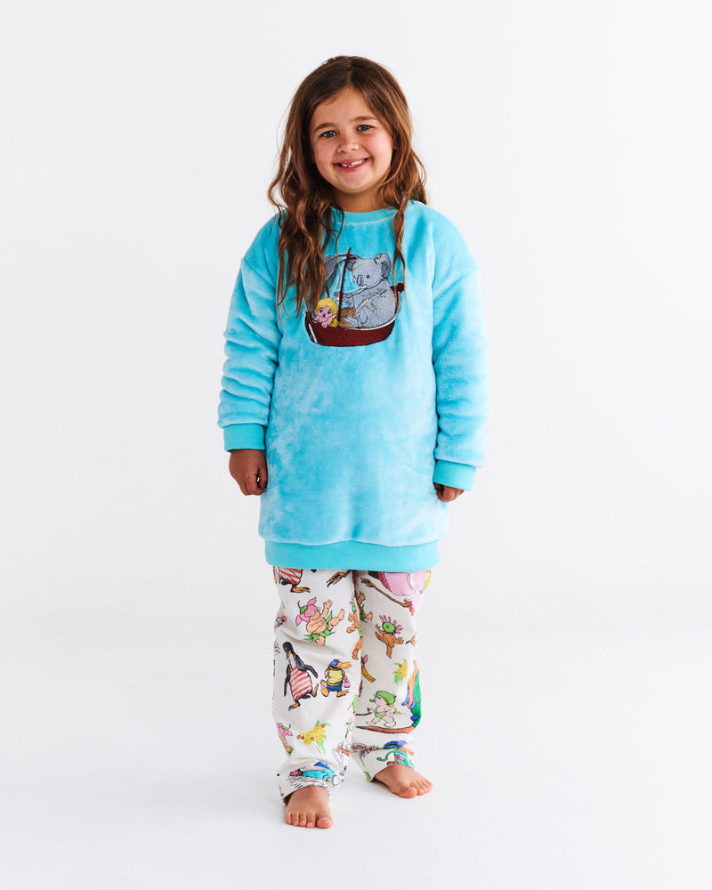 Kip&Co x May Gibbs Koala Cutie Oversized Bedtime Sweater