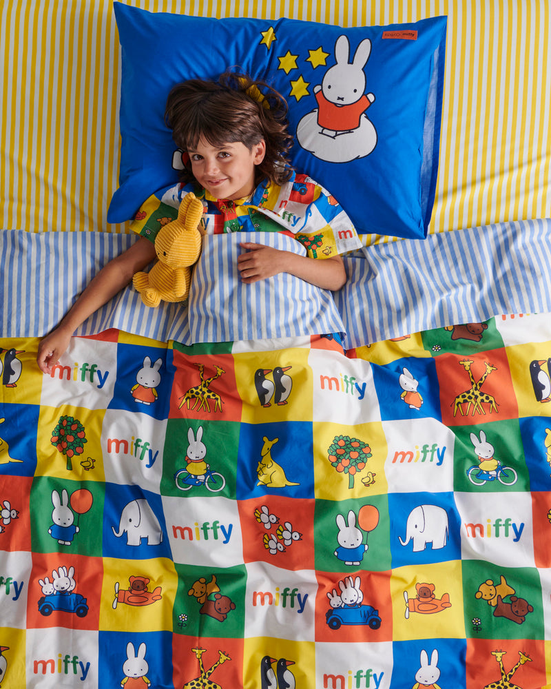 Kip&Co x Miffy Goodnight Organic Cotton Pillowcase