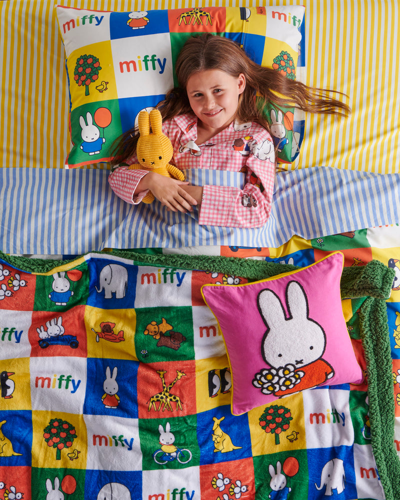 Kip&Co x Miffy Miffy's Adventures Kids Kuddle Sleeping Bag