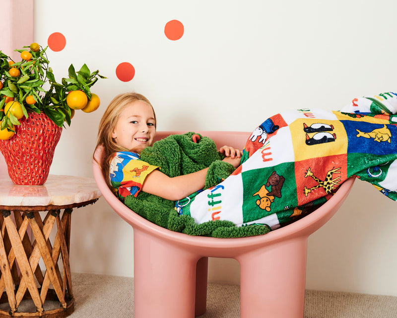 Kip&Co x Miffy Miffy's Adventures Kids Kuddle Sleeping Bag
