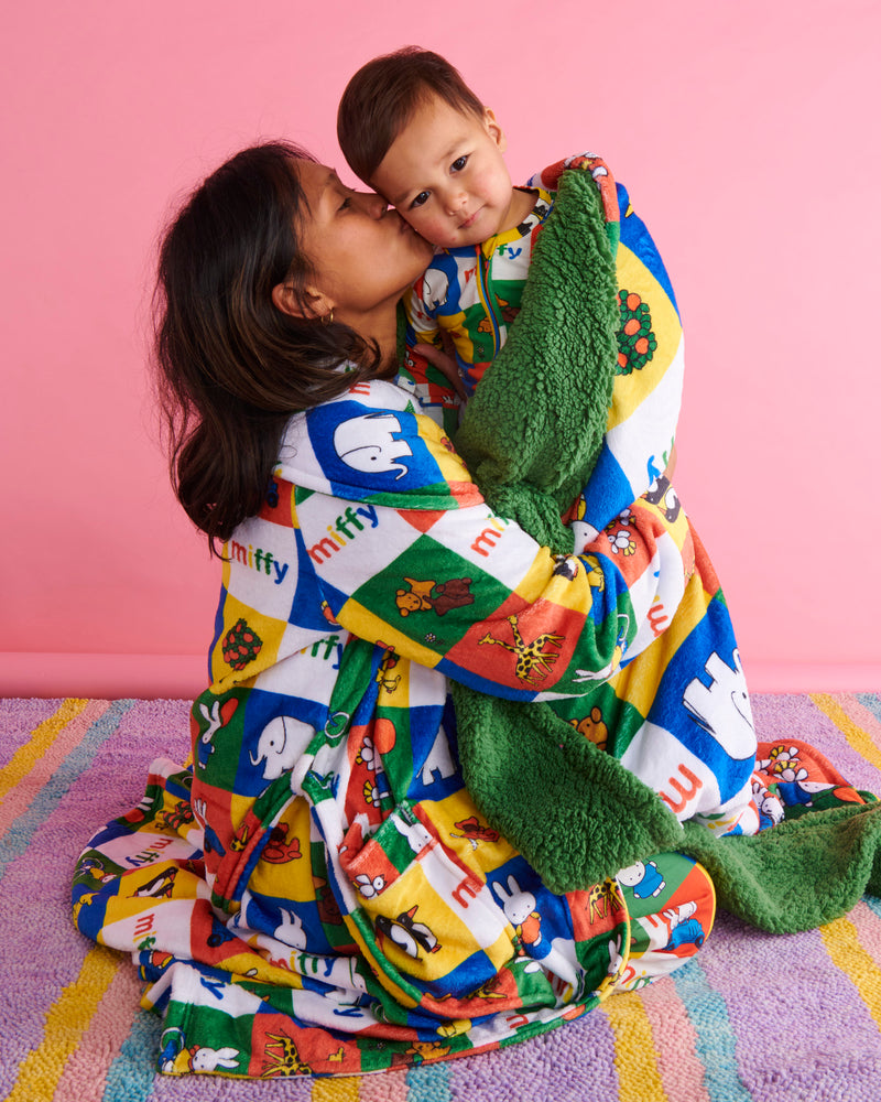 Kip&Co x Miffy Miffy's Adventures Kuddle Adult Robe
