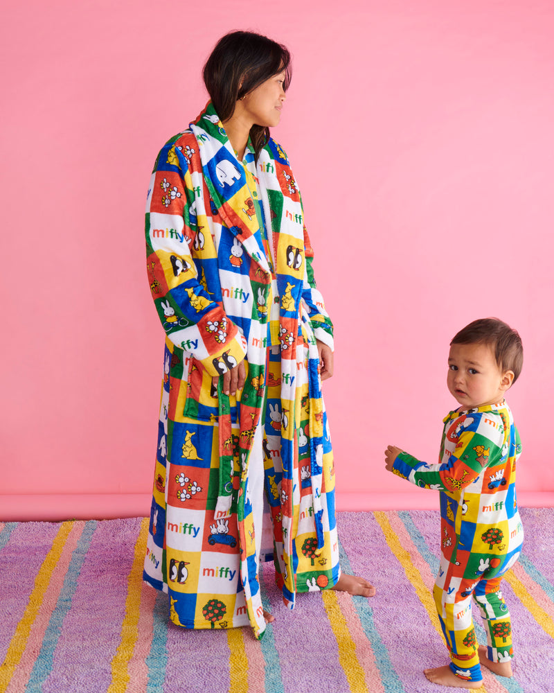 Kip&Co x Miffy Miffy's Adventures Kuddle Adult Robe
