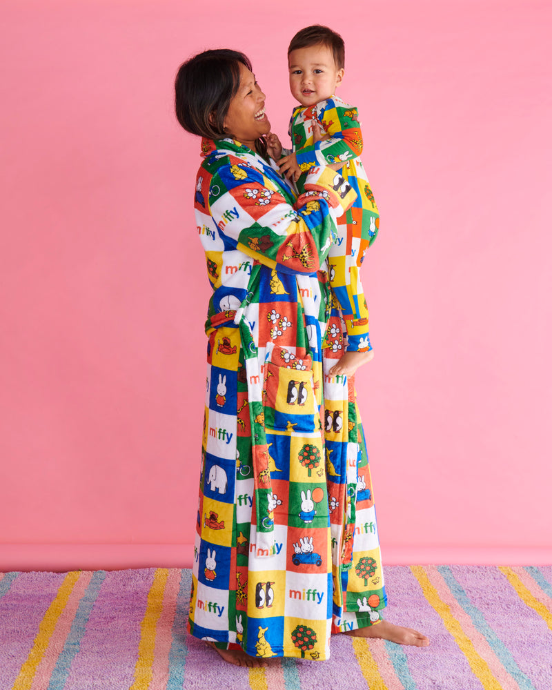 Kip&Co x Miffy Miffy's Adventures Kuddle Adult Robe