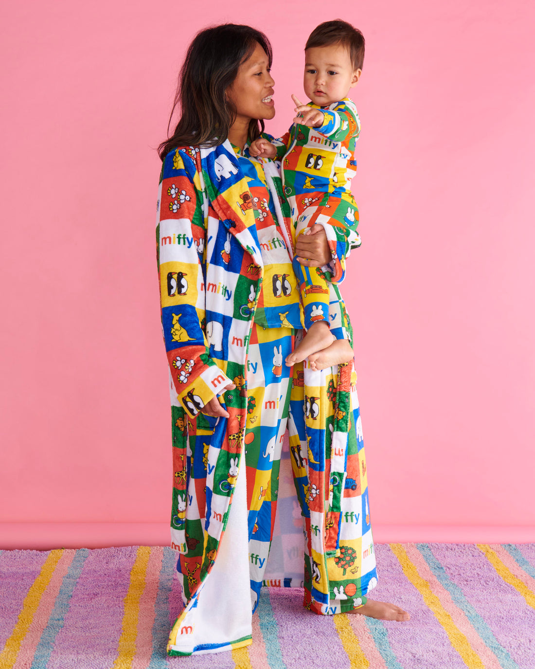 Kip&Co x Miffy Miffy's Adventures Kuddle Adult Robe