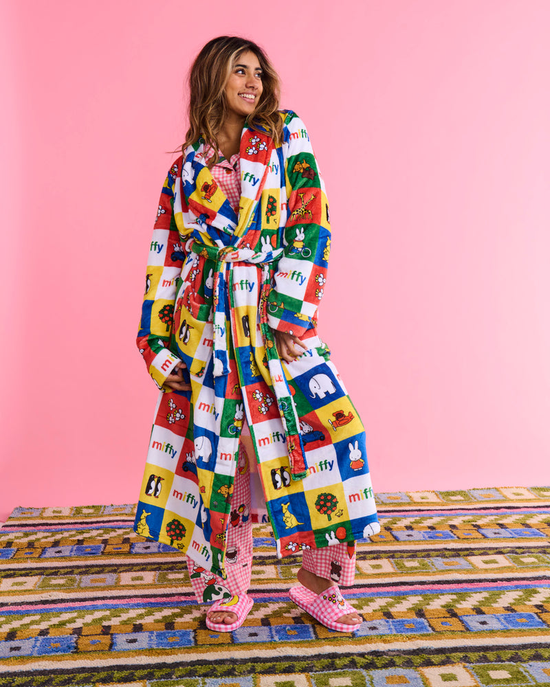 Kip&Co x Miffy Miffy's Adventures Kuddle Adult Robe