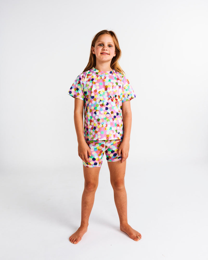 Confetti Pink Organic Cotton T-Shirt