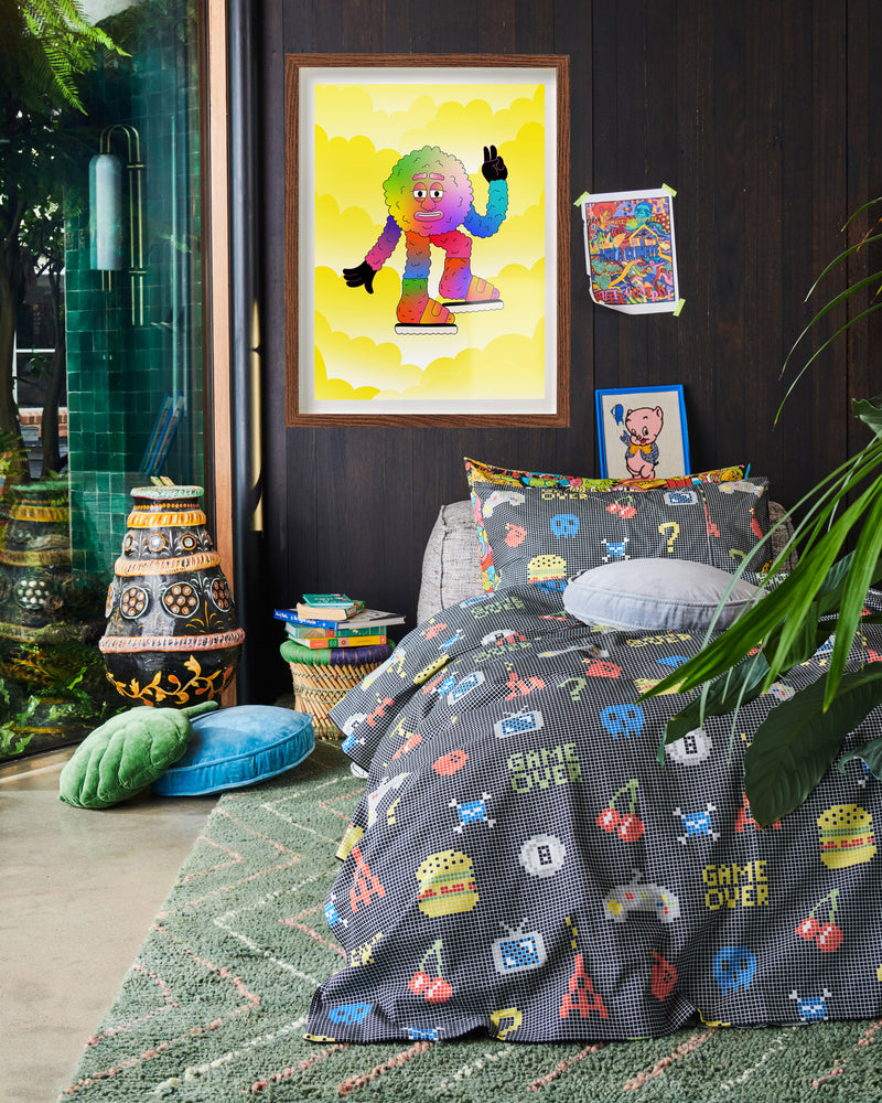 Peace Dude by Nicko Phillips for Kip&Co Printed Wall Art