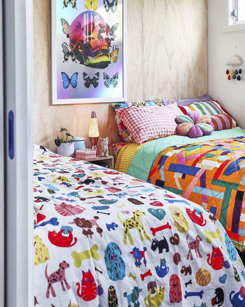 Gingham Candy Organic Cotton Pillowcases