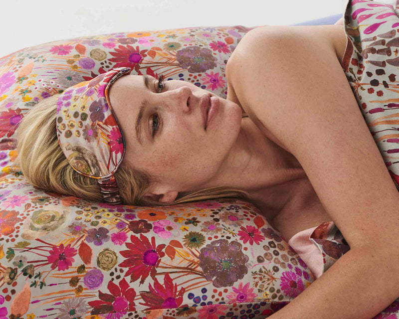 Field Of Dreams Silk Eye Mask