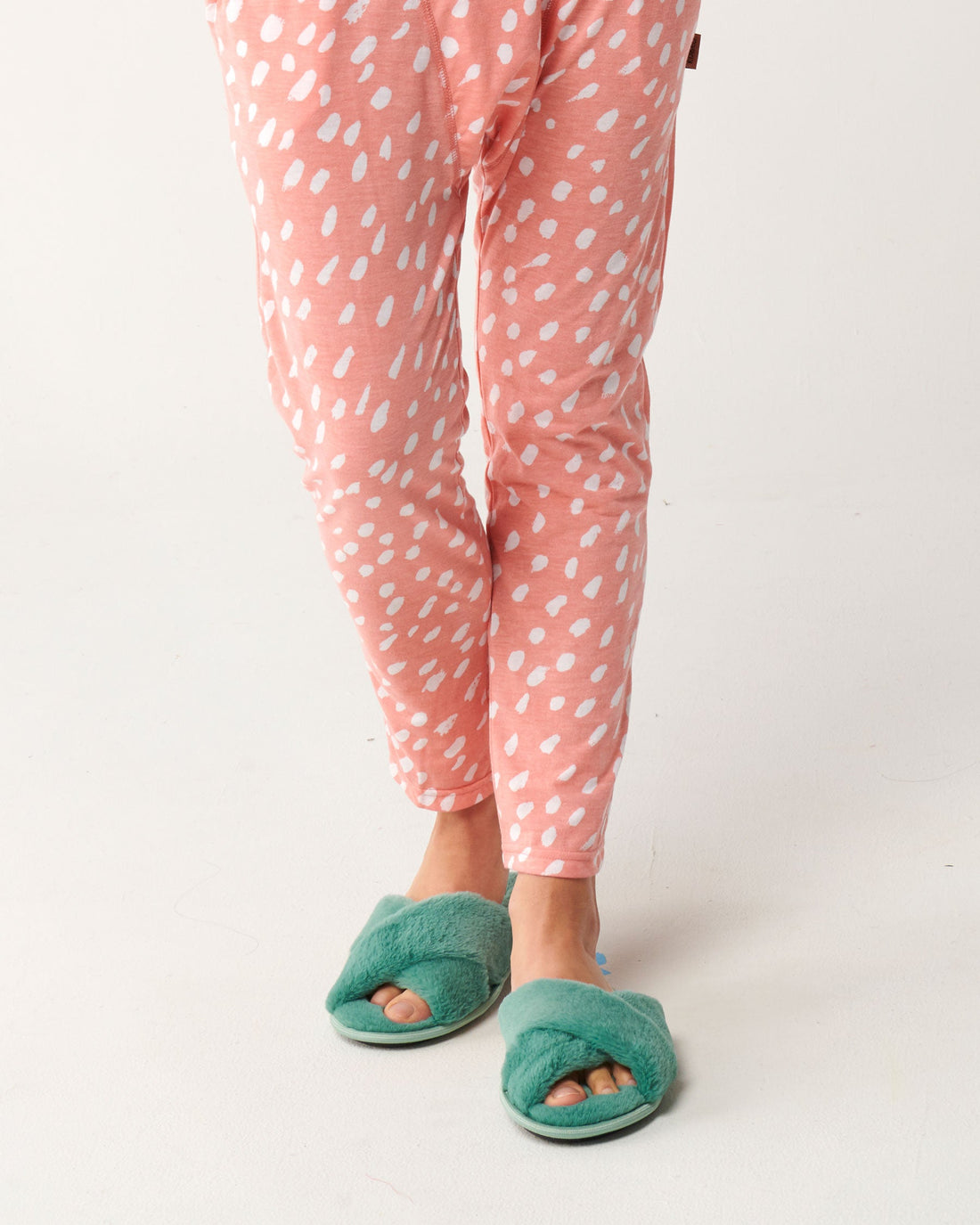 Jade Green Adult Slippers