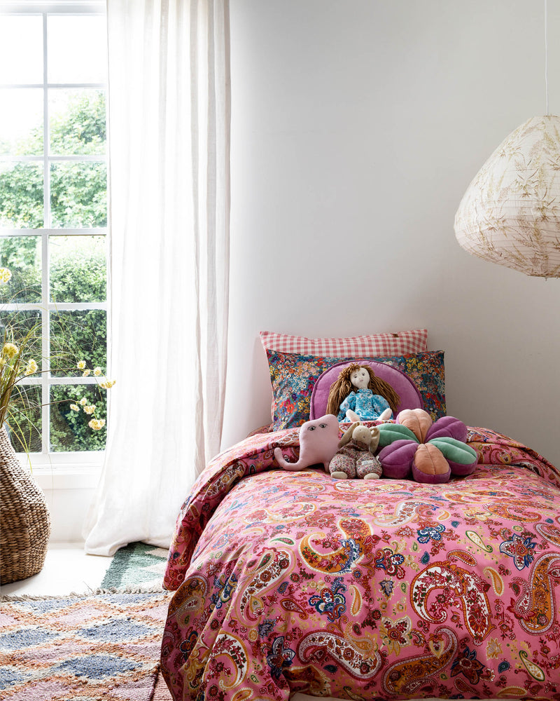 Gingham Candy Organic Cotton Pillowcases